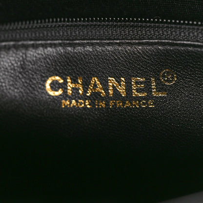 Chanel Lambskin Quilted Medallion Tote Black 6 of 10