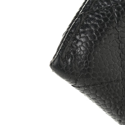 Chanel Caviar Quilted Card Holder Black 9 of 10