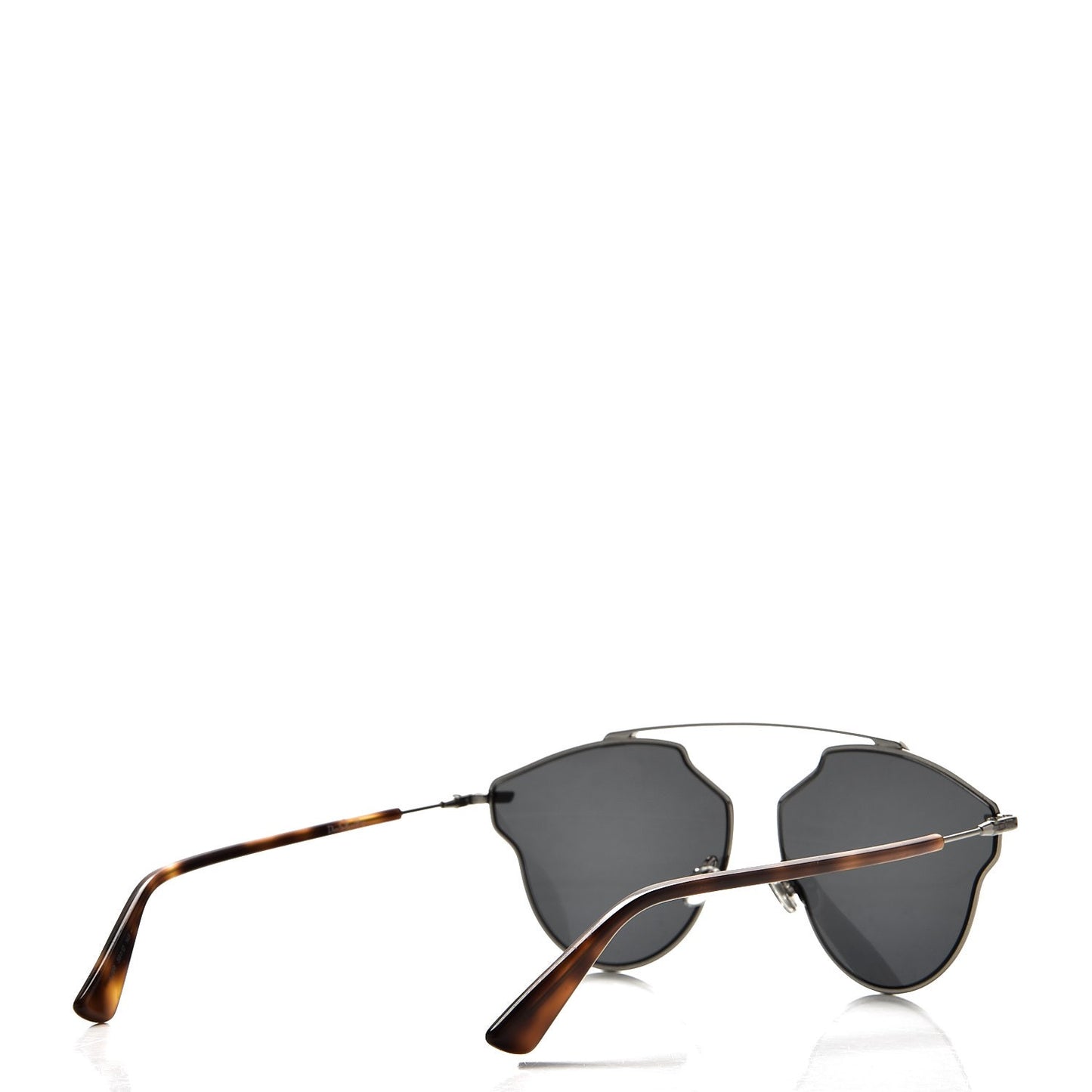 So Real Pop Sunglasses Dark Ruthenium Grey Havana