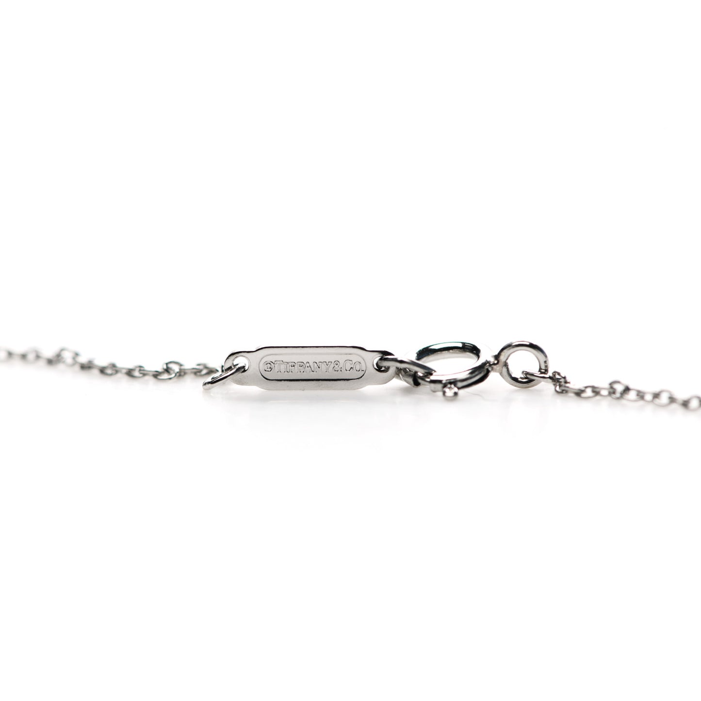 Platinum Diamond Mini Victoria Necklace