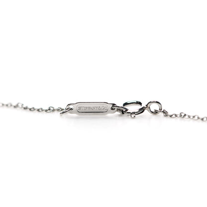 Tiffany Platinum Diamond Mini Victoria Necklace 4 of 6