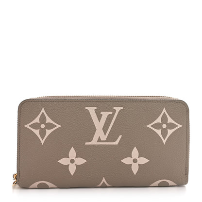 Louis Vuitton Empreinte Monogram Giant Zippy Wallet Tourterelle Creme 1 of 11