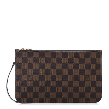 Louis Vuitton Damier Ebene Neverfull MM GM Pochette 1 of 9