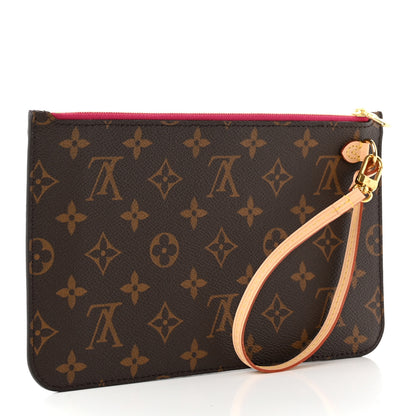 Louis Vuitton Monogram Neverfull MM GM Pochette Pivoine 3 of 6