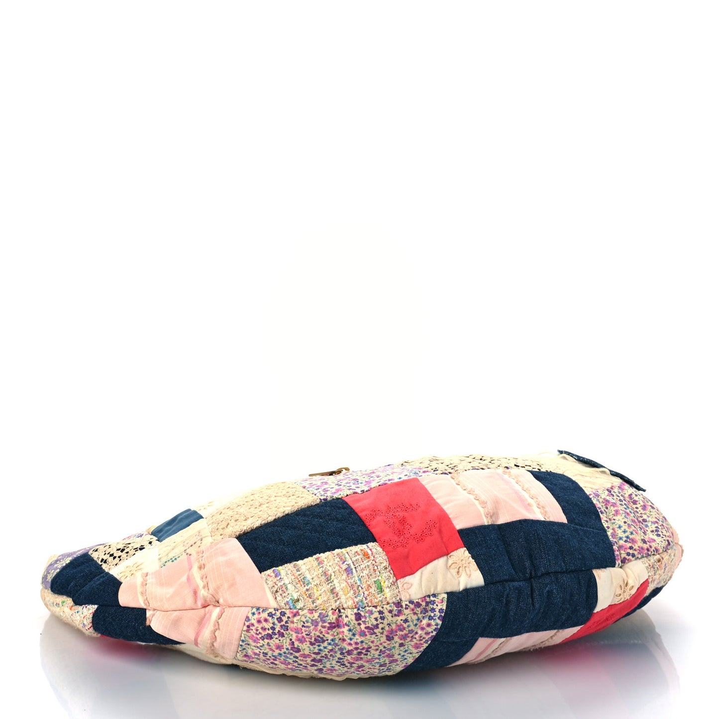 Fabric Patchwork Hobo Pink