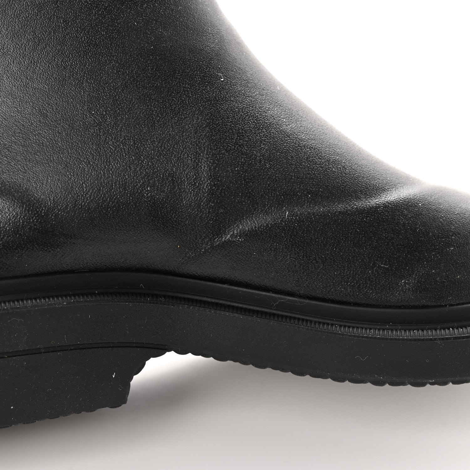 Chanel Caoutchouk CC High Boots 38 Black 12 of 13