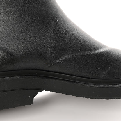 Chanel Caoutchouk CC High Boots 38 Black 12 of 13