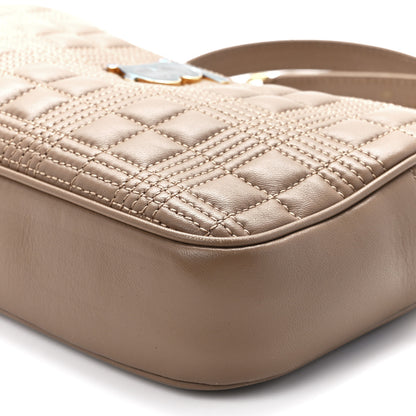 Burberry Lambskin Quilted Mini Lola Camera Bag Beige 10 of 10