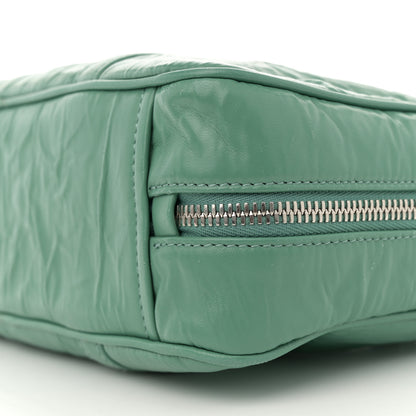 Prada Nappa Antique Medium Re-Edition 2001 Two Handle Bag Green 10 of 12