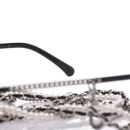 Chanel Chain Square Sunglasses 4244 Black 7 of 9