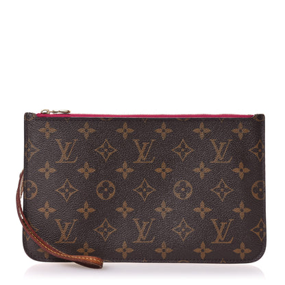 Louis Vuitton Monogram Neverfull MM GM Pochette Pivoine 1 of 9