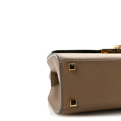 Moynat Taurillon Blush Rejane BB Cannelle 8 of 9