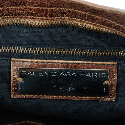Balenciaga Chevre Classic Hardware City Olive Brown 6 of 9