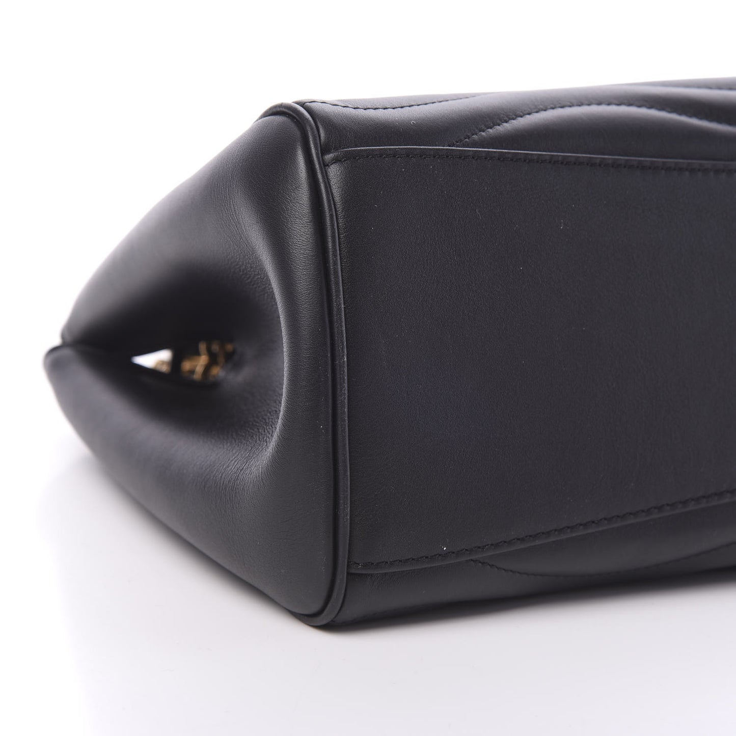 Calfskin New Wave Chain Tote Black
