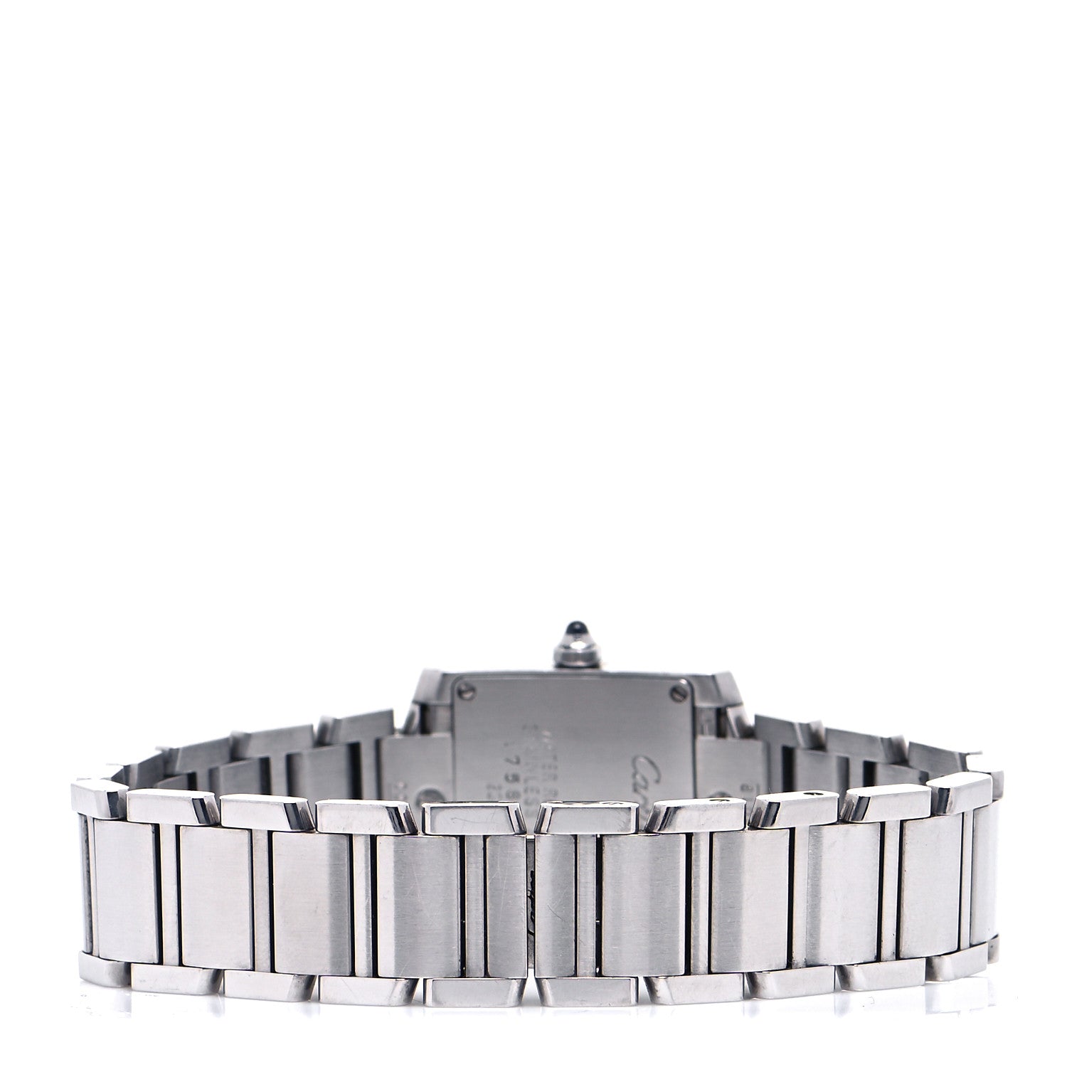 Cartier Stainless Steel 20mm Tank Francaise Quartz Watch 3 of 5