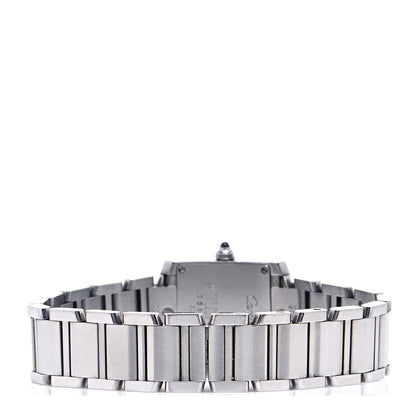Cartier Stainless Steel 20mm Tank Francaise Quartz Watch 3 of 5