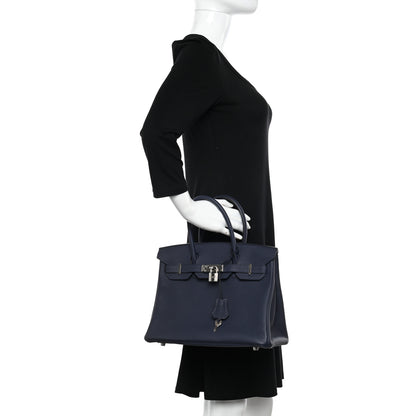 Hermes Togo Birkin 30 Bleu Nuit 2 of 14