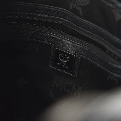 MCM Visetos Medium Stark Backpack Black 7 of 8