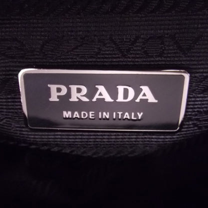Prada Nylon Jeweled Crocodile Flap Bag 8 of 11