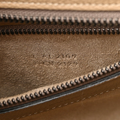 Celine Drummed Calfskin Micro Luggage Dune 8 of 11