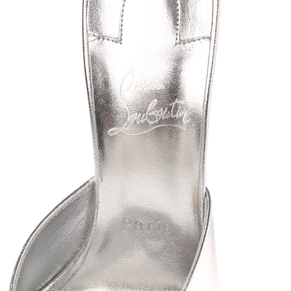 Christian Louboutin Metallic Nappa Me Dolly 100 Sandals 39 Silver 7 of 8
