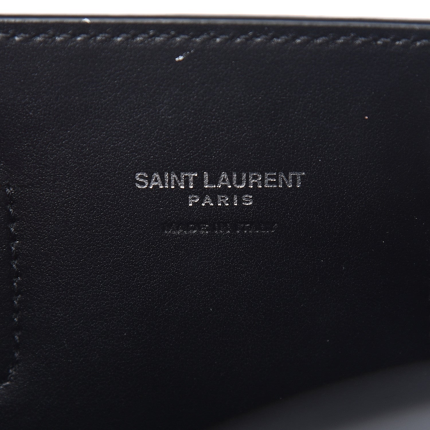 Saint Laurent Grained Calfskin Nano Sac De Jour Black 6 of 10