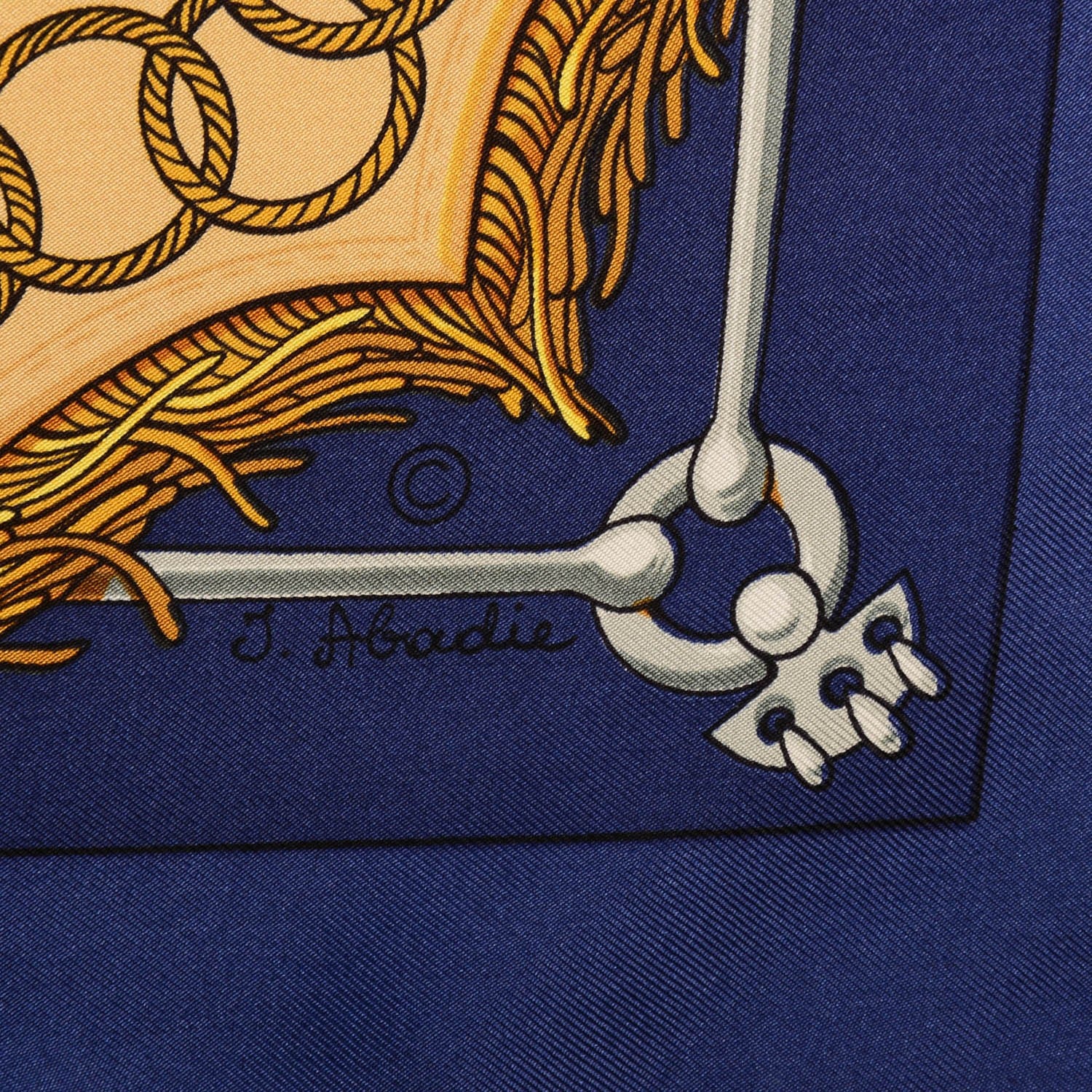 Hermes Silk Cliquetis Scarf 90 4 of 4
