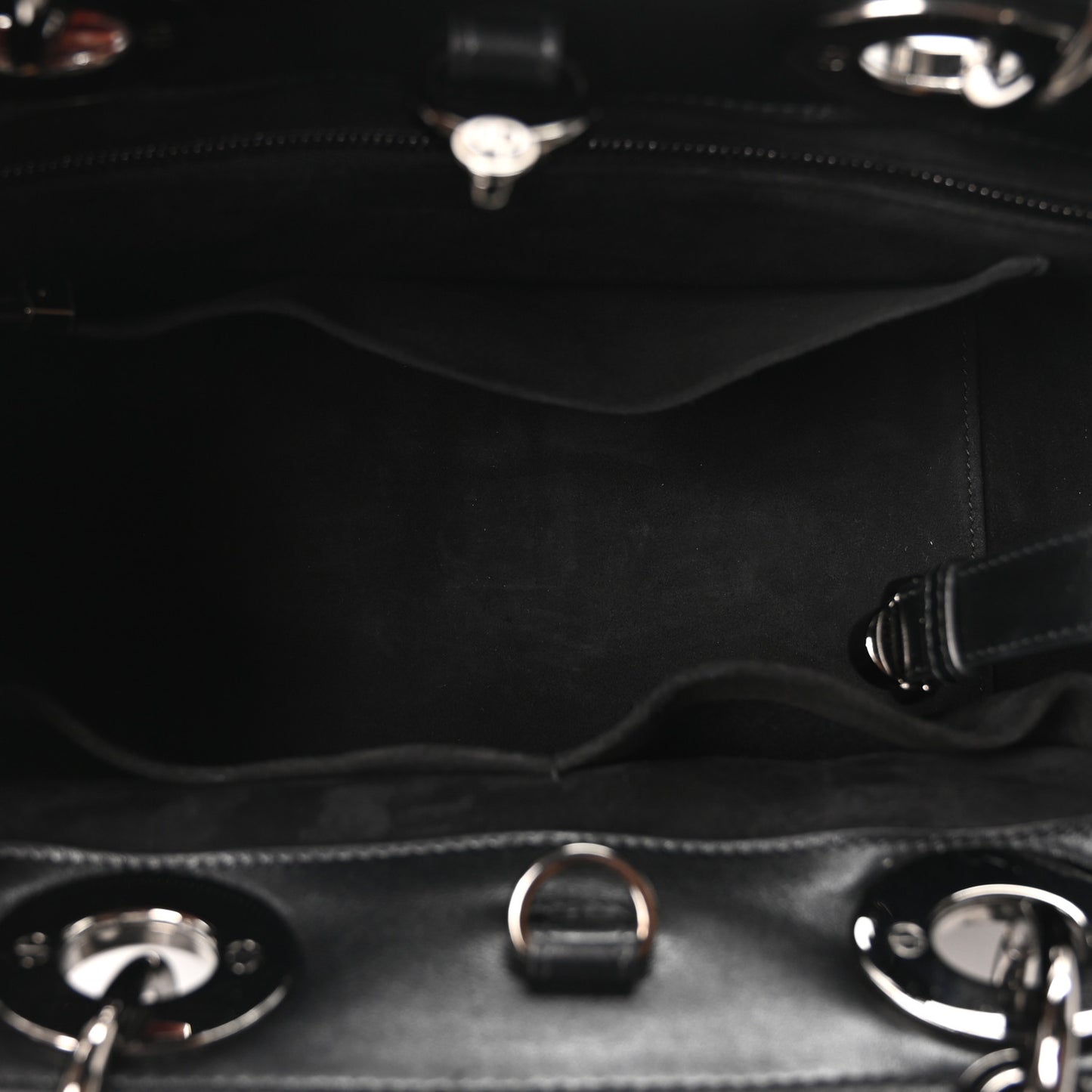 Lambskin Cannage The Lady 95.22 Black