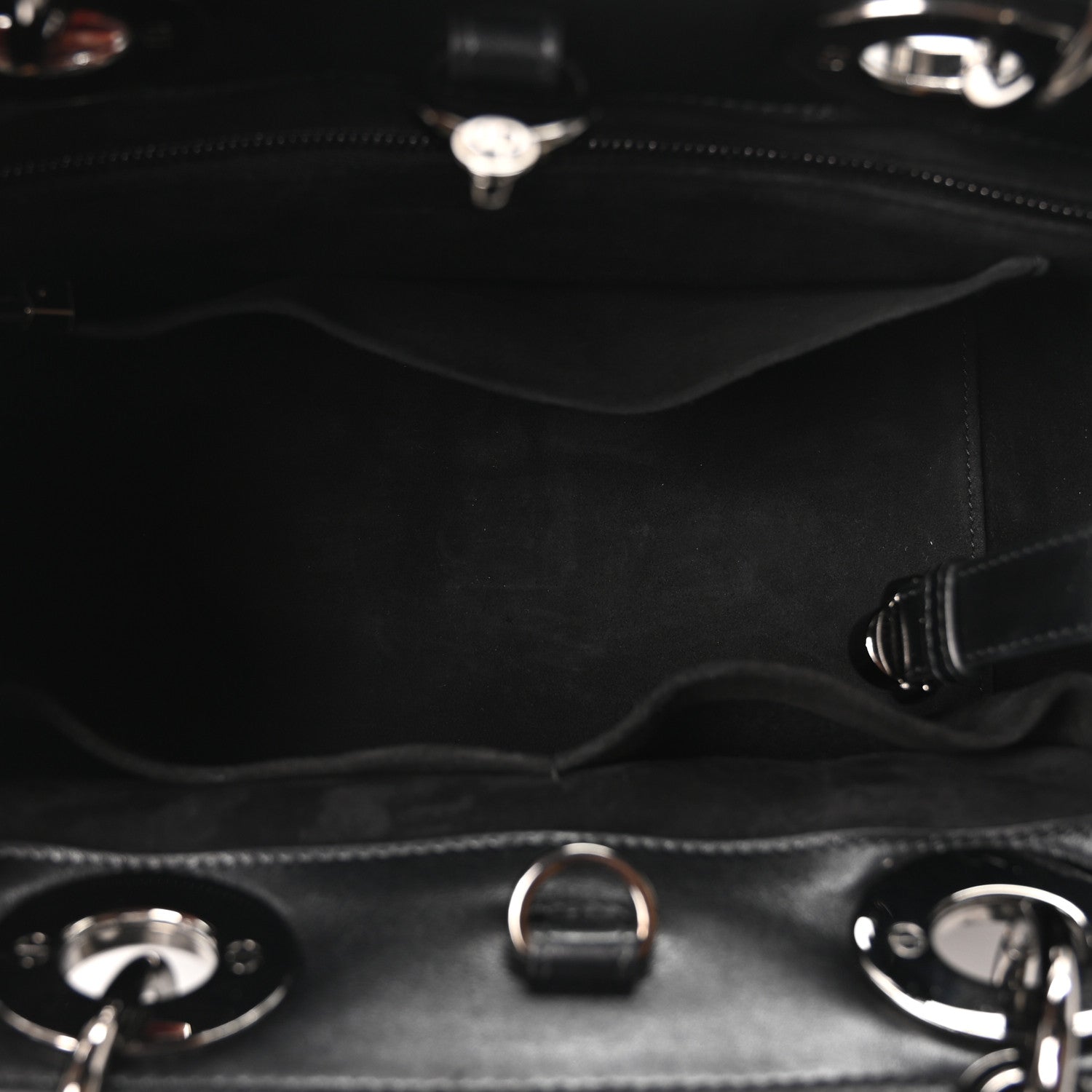 Christian Dior Lambskin Cannage The Lady 95.22 Black 5 of 10
