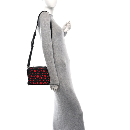 Louis Vuitton LV X YK Taurillon Monogram Handle Soft Trunk Black Red 2 of 9