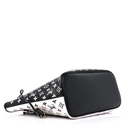 Louis Vuitton Empreinte Spring In The City Neverfull MM Black White Pink 5 of 9