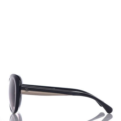 Chanel Signature Oval Sunglasses 5312 Black 3 of 7