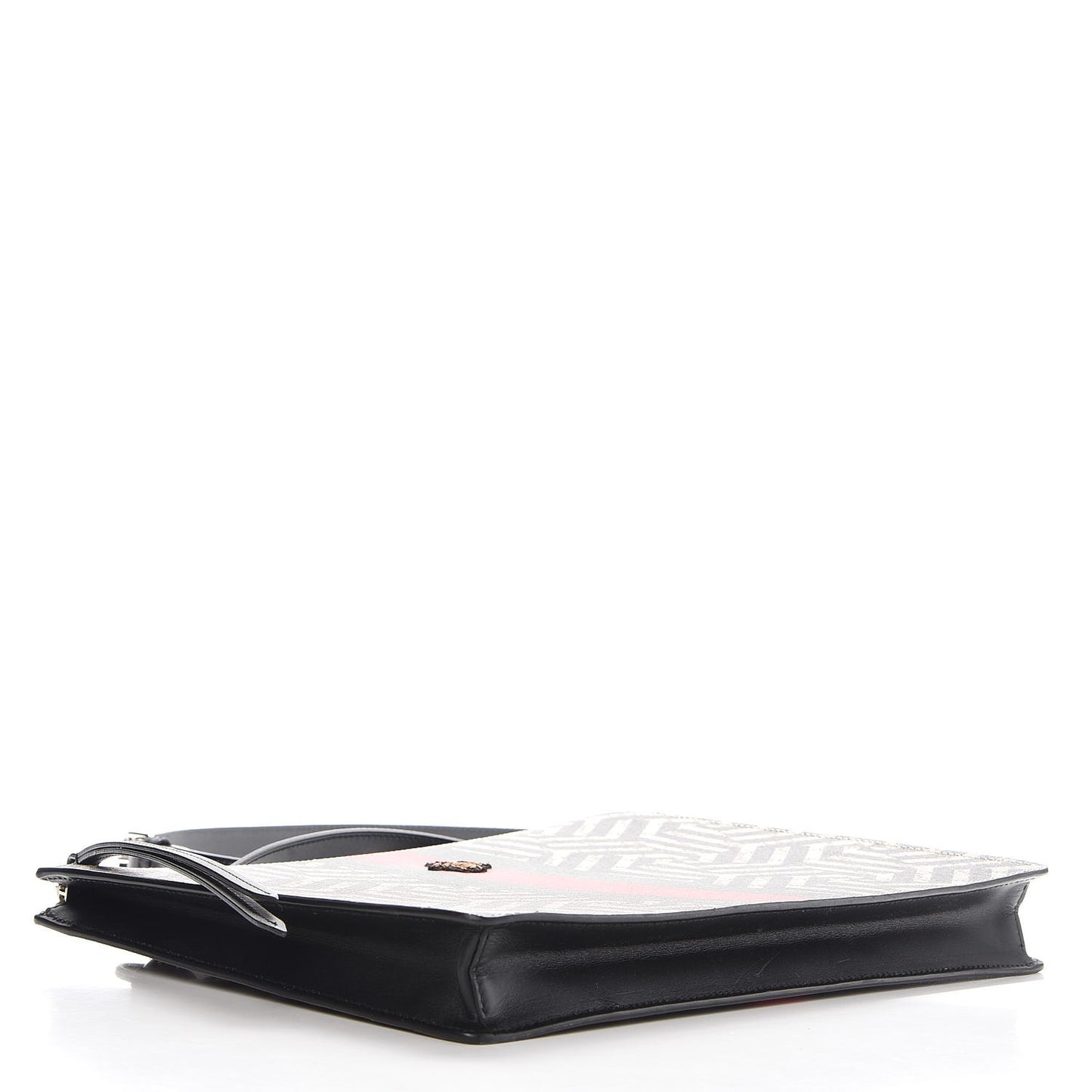 GG Supreme Monogram Caleido Web Messenger Beige Ebony