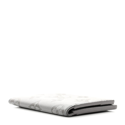 Louis Vuitton Calfskin Monogram Shadow Pocket Organizer Antarctic Grey 4 of 7