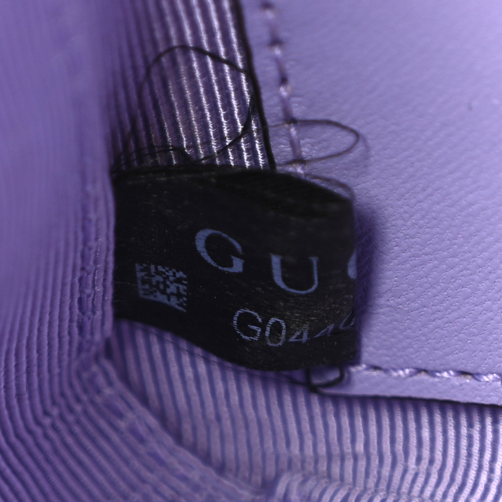 Simple Small Shop Icon Gucci Lambskin Matelasse Small GG Marmont Shoulder Bag Lapis 1998423 ...