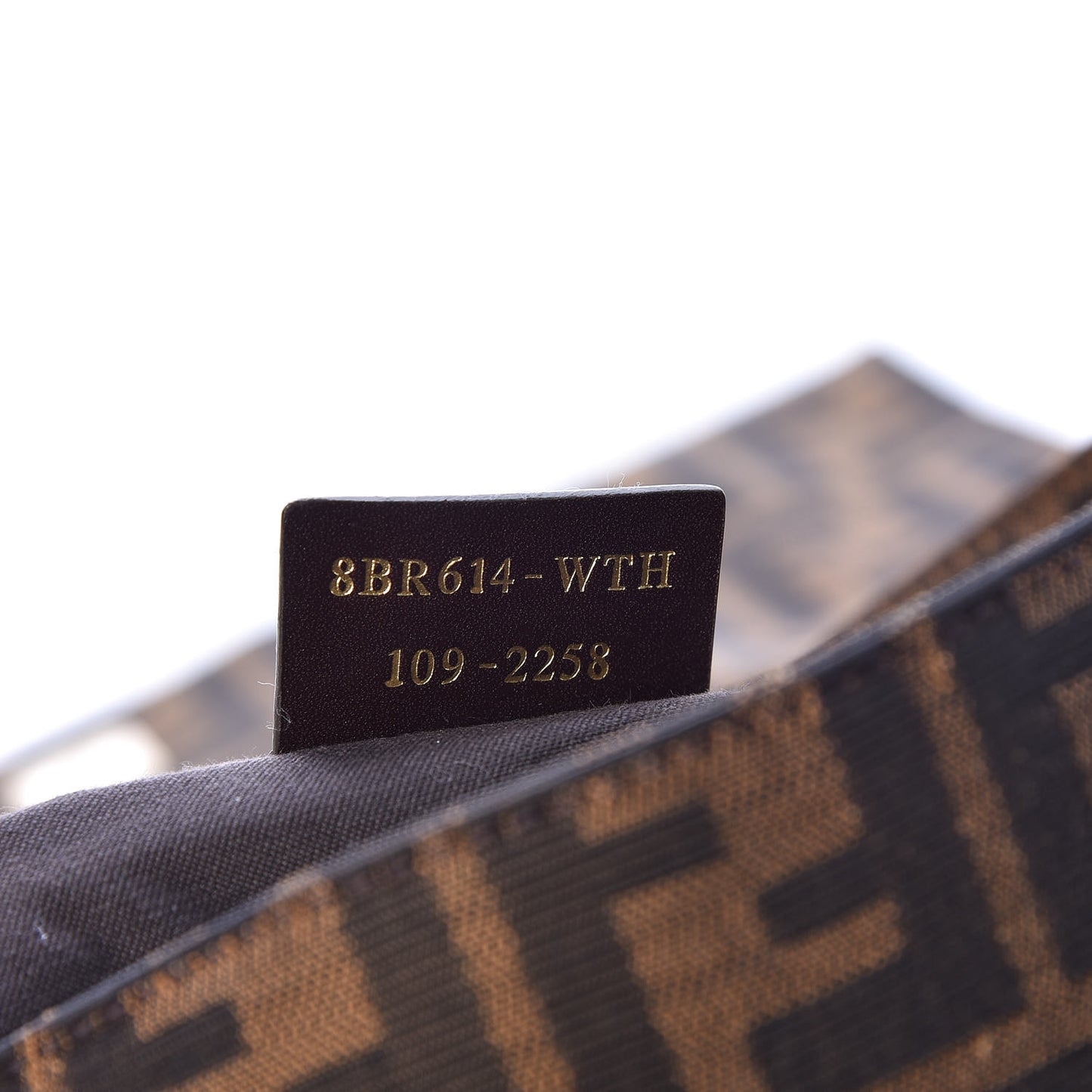 Zucca Patent Mia Shoulder Flap Tobacco