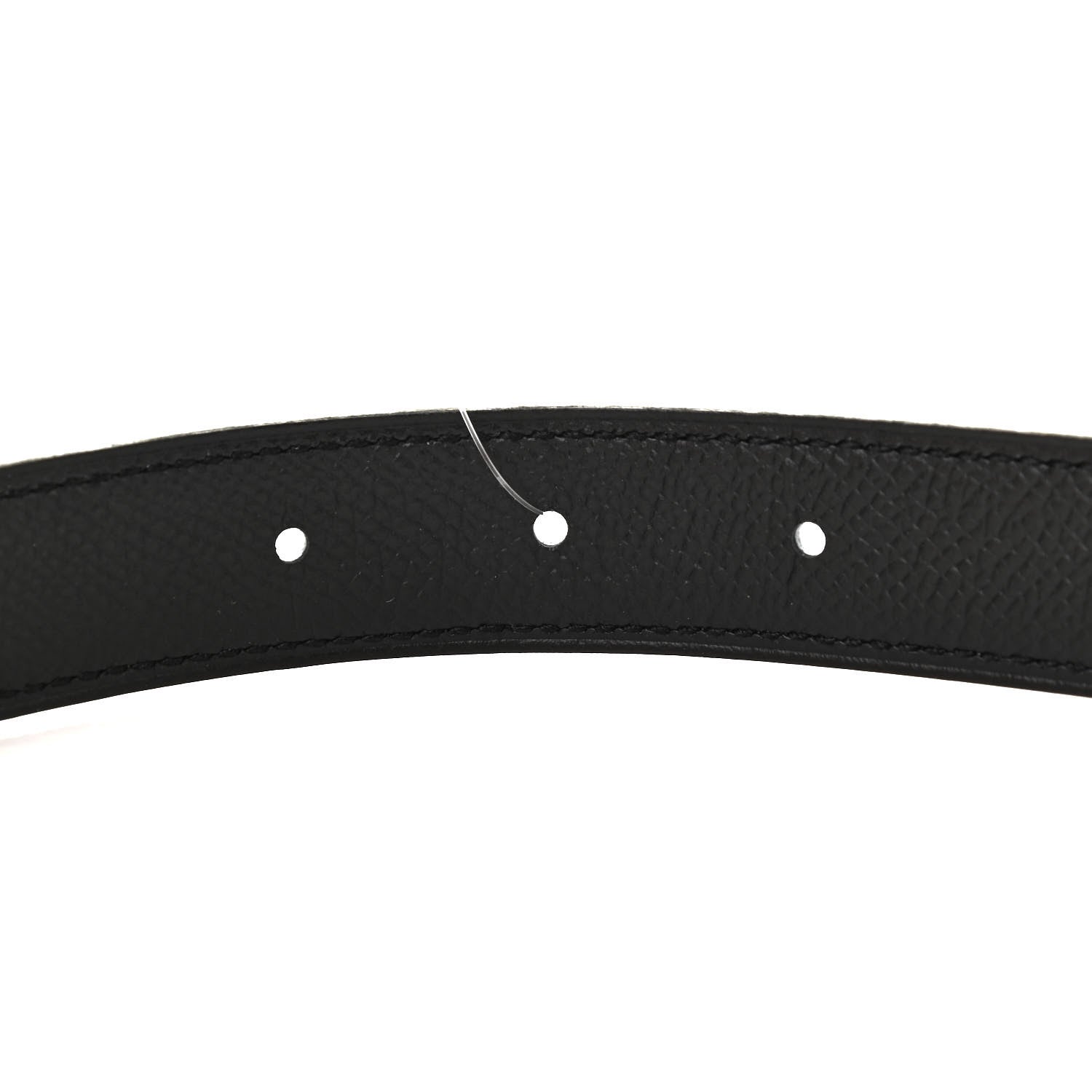 Hermes Swift Epsom 24mm Mini Constance H Belt 80 Nata Black 4 of 5