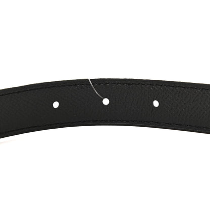 Hermes Swift Epsom 24mm Mini Constance H Belt 80 Nata Black 4 of 5