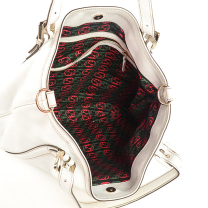 Gucci Calfskin Medium Britt Hobo Off White 5 of 7