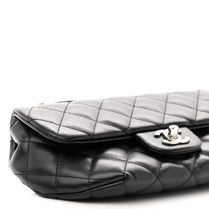 Chanel Calfskin Quilted CC Uniform Flap Belt Bag Black 8 of 9