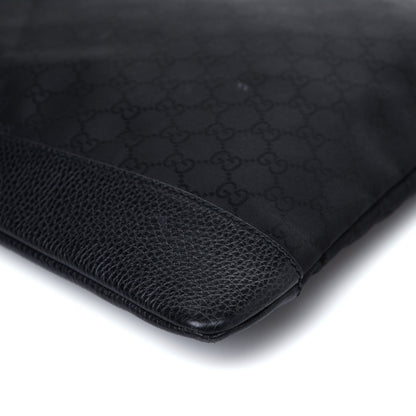 Gucci Nylon Monogram Messenger Bag Black 19 of 23