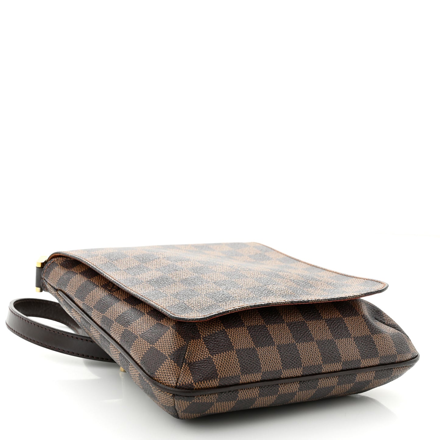 Damier Ebene Musette Salsa Long Strap