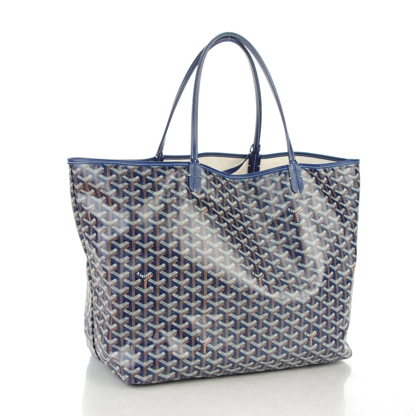 Goyard Goyardine Saint Louis GM Navy 4 of 9