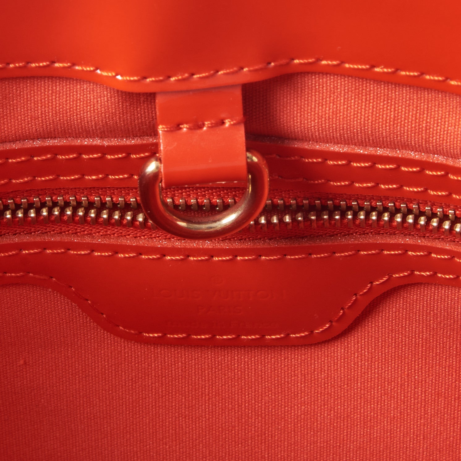 Louis Vuitton Vernis Wilshire PM Orange Sunset 8 of 8