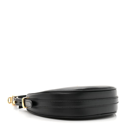 Prada Soft Calfskin Mini Arque Shoulder Bag Black 4 of 9