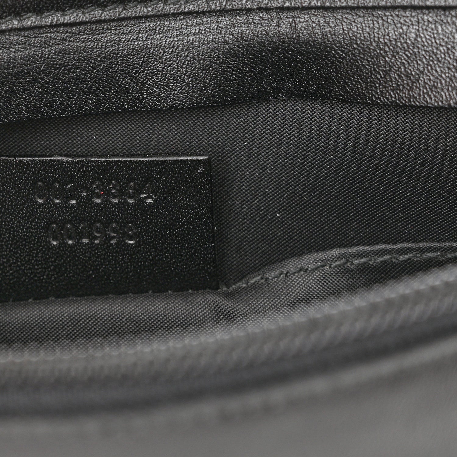 Gucci Pebbled Calfskin Medium Soho Messenger Bag Black 7 of 11