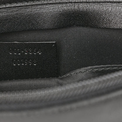 Gucci Pebbled Calfskin Medium Soho Messenger Bag Black 7 of 11
