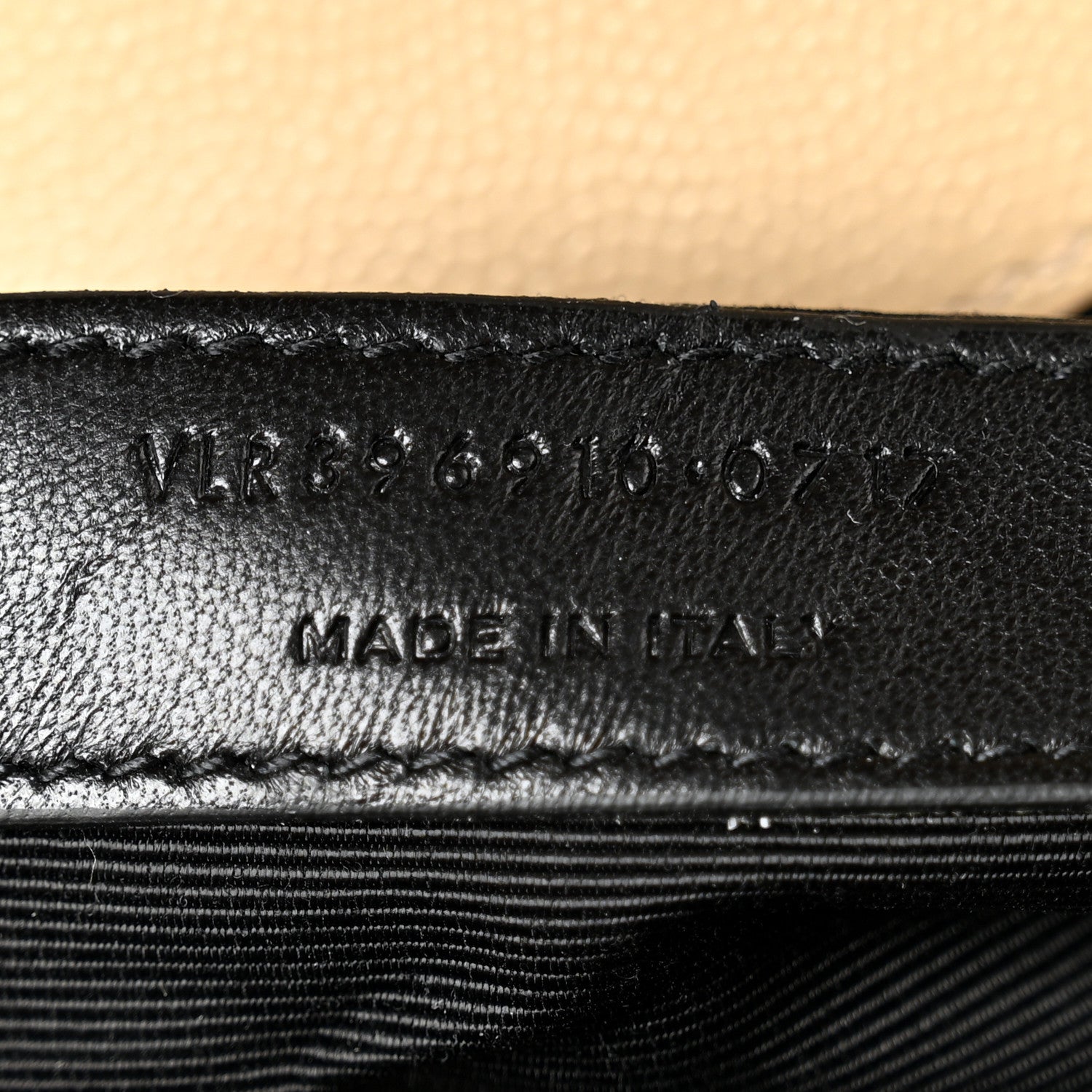 Saint Laurent Grain De Poudre Matelasse Chevron Large Monogram Satchel Nude Powder 7 of 10