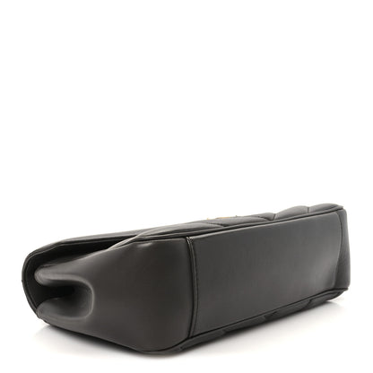 Saint Laurent Lambskin Chevron Quilted Medium Loulou Urban Grey 4 of 12