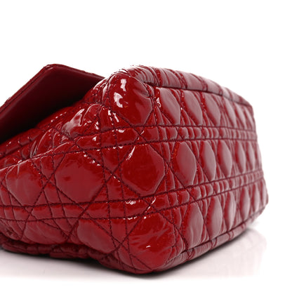 Christian Dior Patent Cannage Large Miss Dior Flap Red 9 of 10